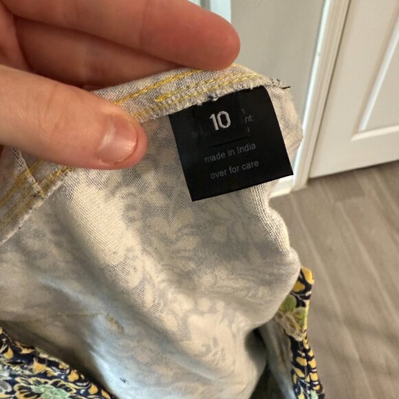 Rachel Comey Bolada Pants Size 10 Color Blue Yellow - Picture 7 of 8